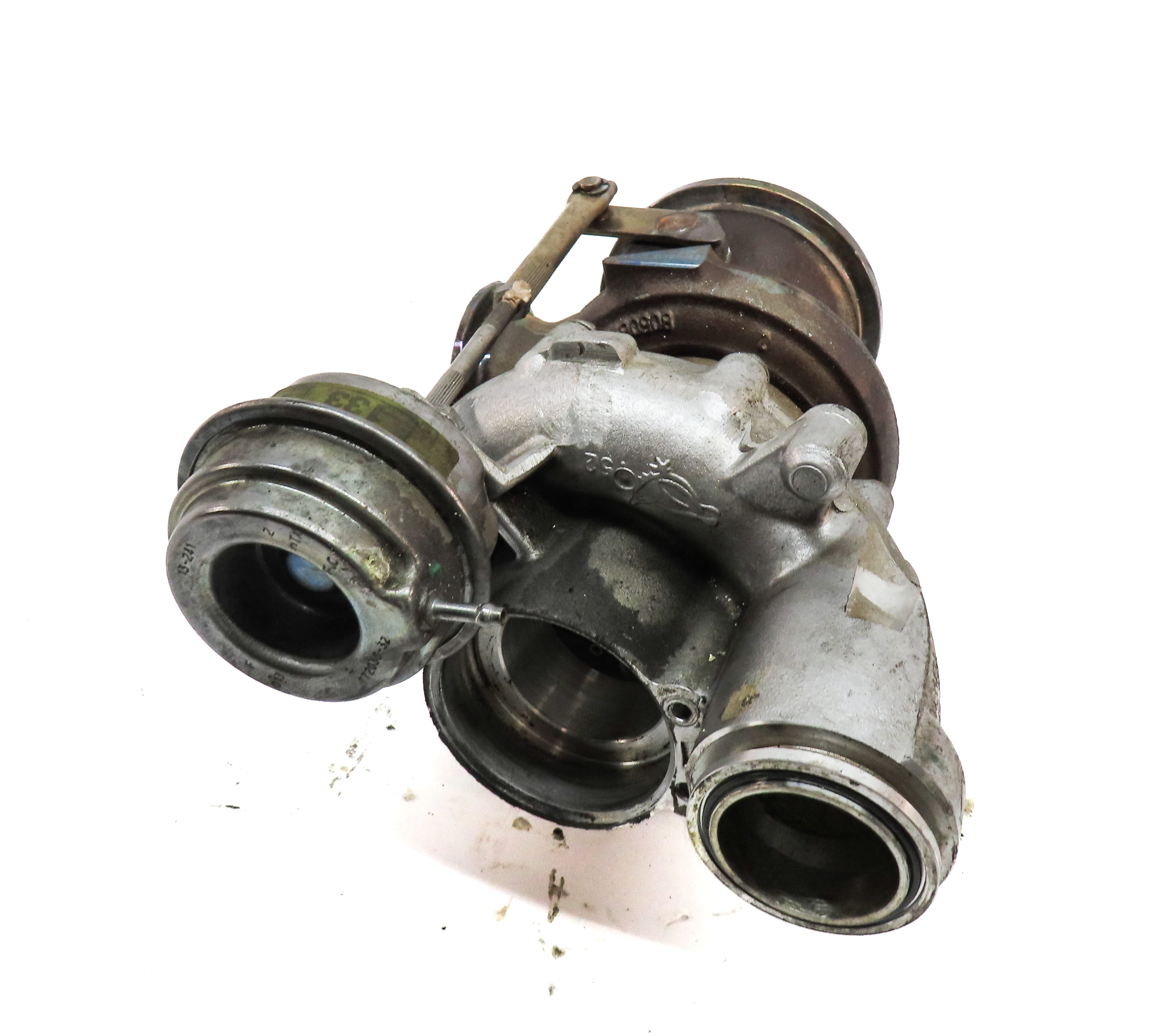 2013-2019 BMW 550i 550iGT 650i 750i X5 X6 - 4.4L N63 ENGINE - LEFT TURBOCHARGER — exact item pictured